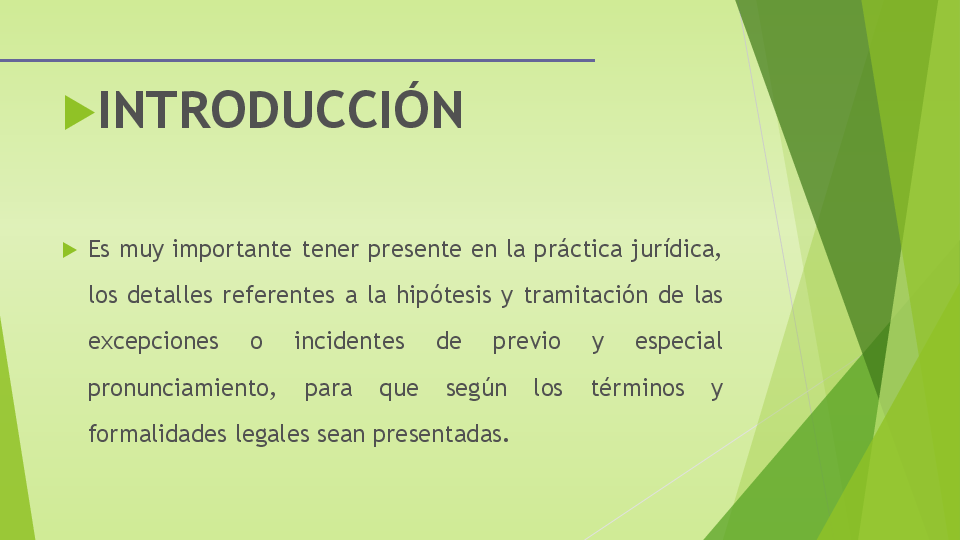 Excepción De Previo Y Especial Pronunciamiento
