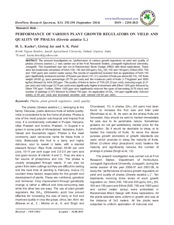 Plant growth regulators ppt picture