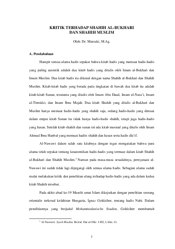 Nama-nama Kitab Syarah Kitab Shohih Muslim