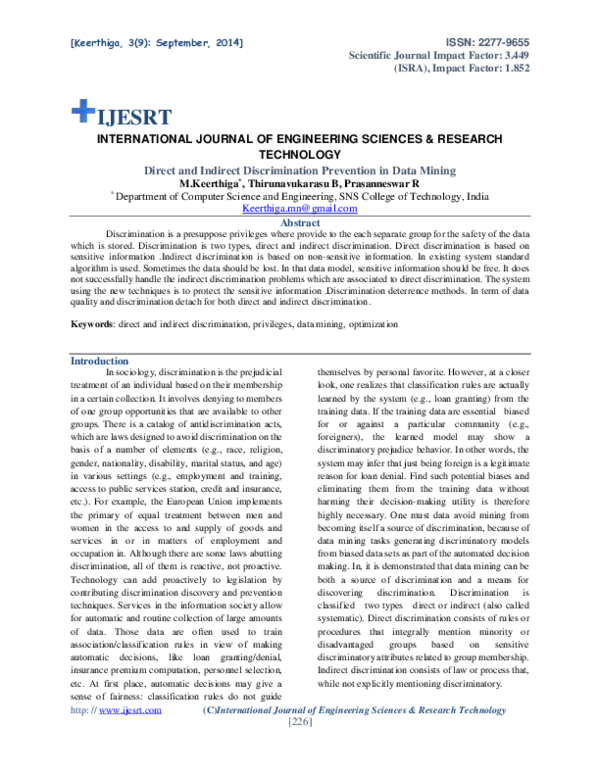 Indirect discrimination essay 08 image