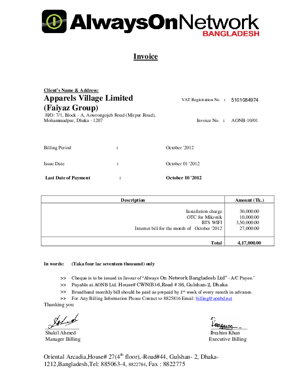 Apparels Village Limited (Faiyaz Group Mohammad Ahmed Academia.edu