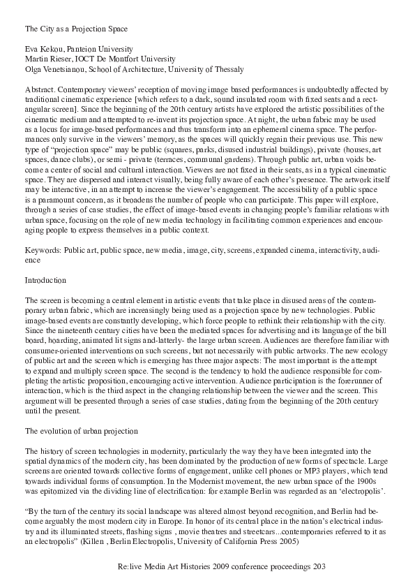 Projection people essay 08 picture