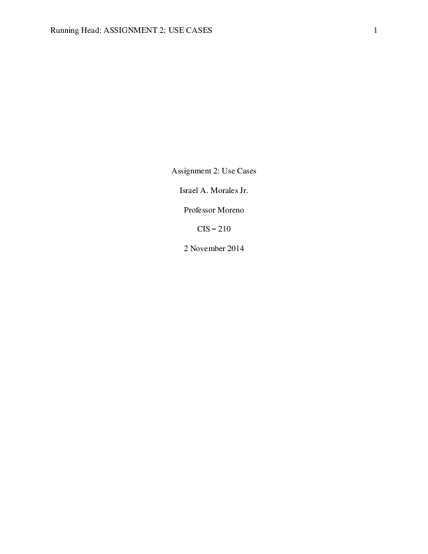 (DOC) Use Cases