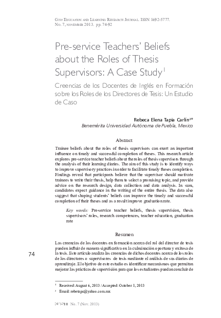 Thesis supervisor jobs picture