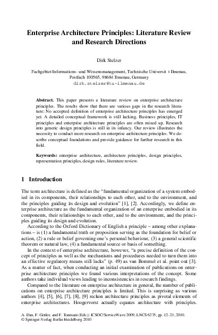 Literature review in research sample image