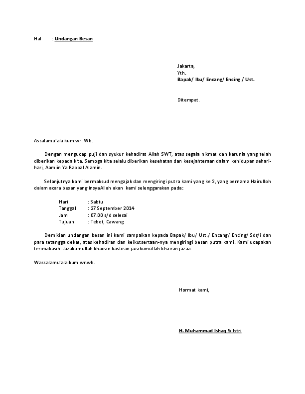 (DOC) Hal : Undangan Besan