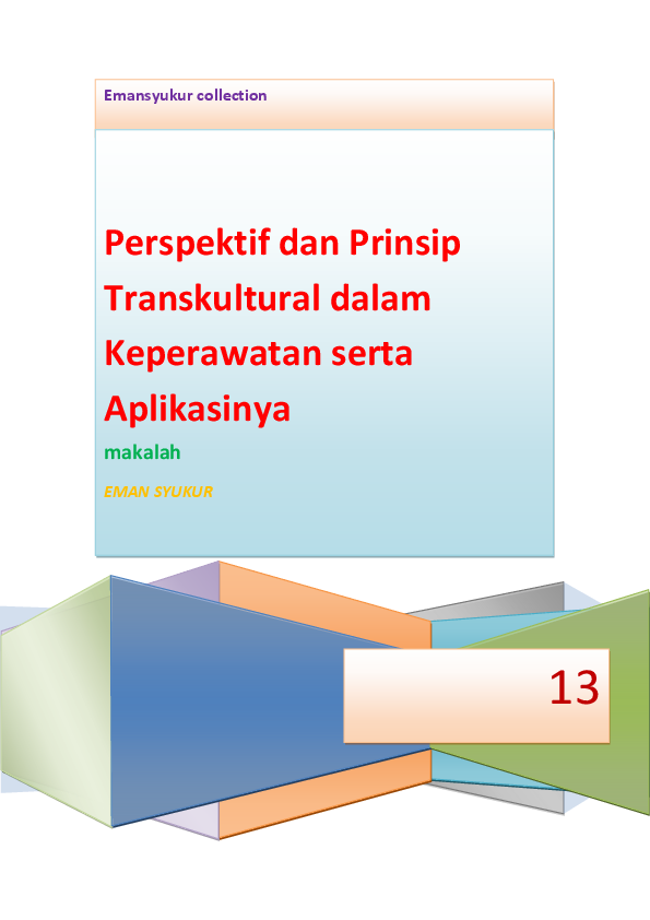 Perspektif Dan Prinsip Keperawatan Eman Syukur Academia Edu