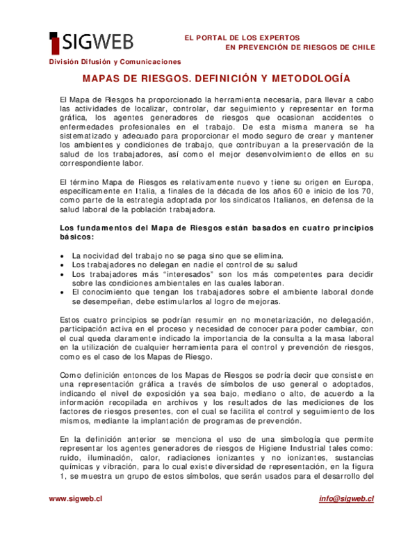 (PDF) Mapa De Riesgos