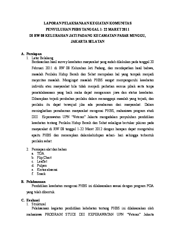 Contoh Laporan Hasil Kegiatan Bok Nusagates Contoh Laporan Hasil Kegiatan Bok Nusagates