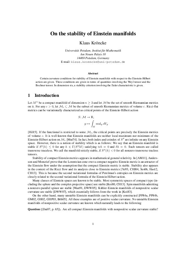 Manifold learning picture