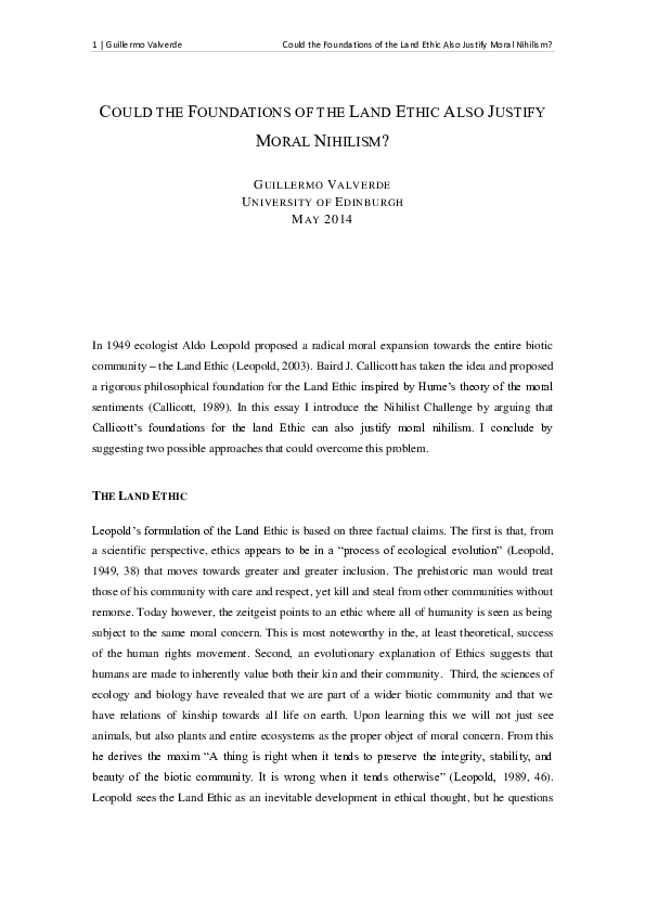 Cosmic nihilism picture