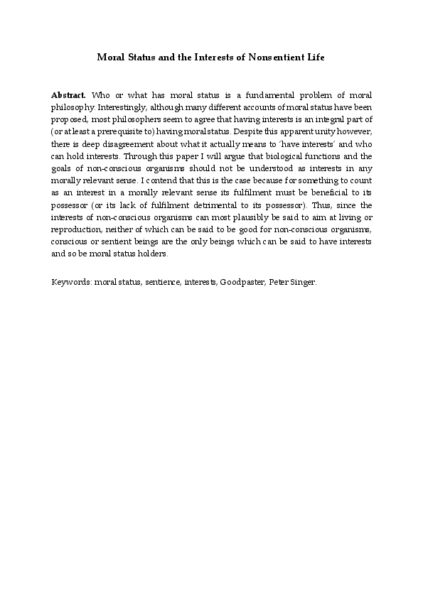 Moral standing of pigs picture