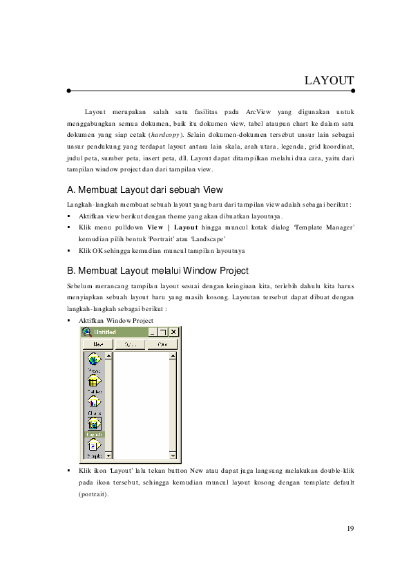 (PDF) View Frame Judul Peta Muka Peta (View/Map Face) Legenda Arah Utara