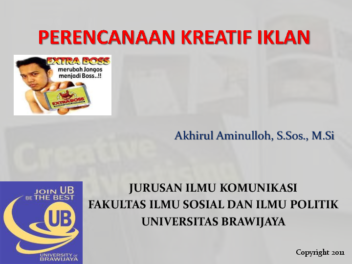 Ppt Iklan Media Cetak Akhirul Aminulloh Academia Edu