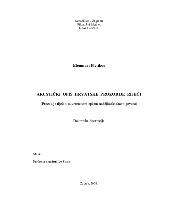 izjave o izlascima