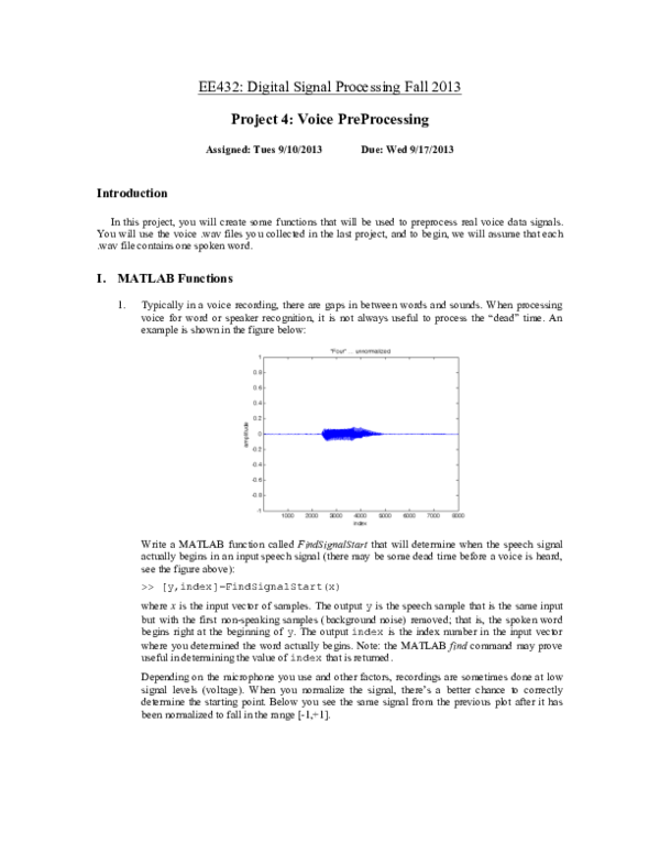 (PDF) Voice Preprocessing
