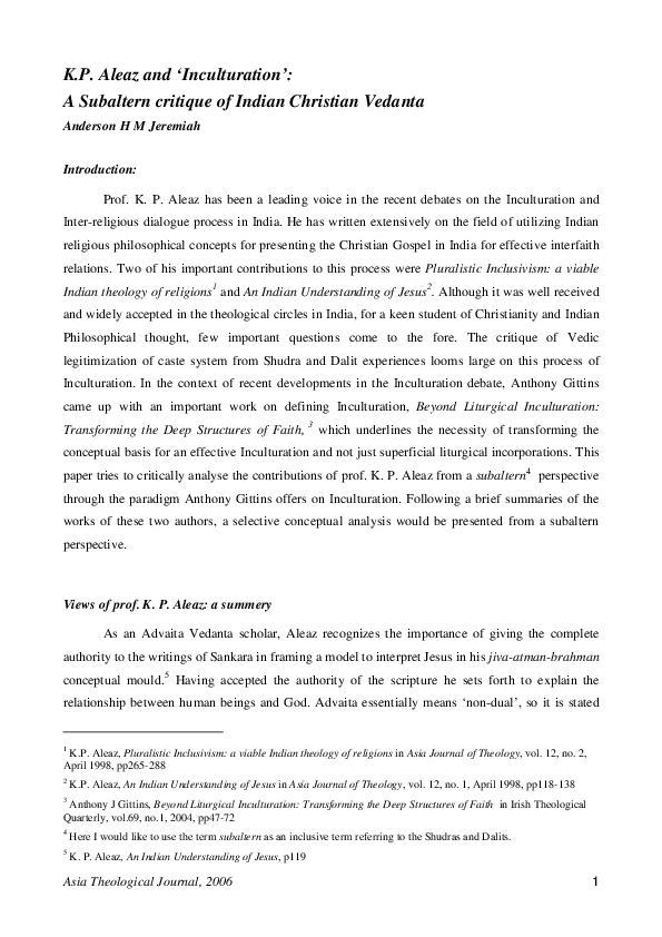 Thesis on inculturation 07 picture