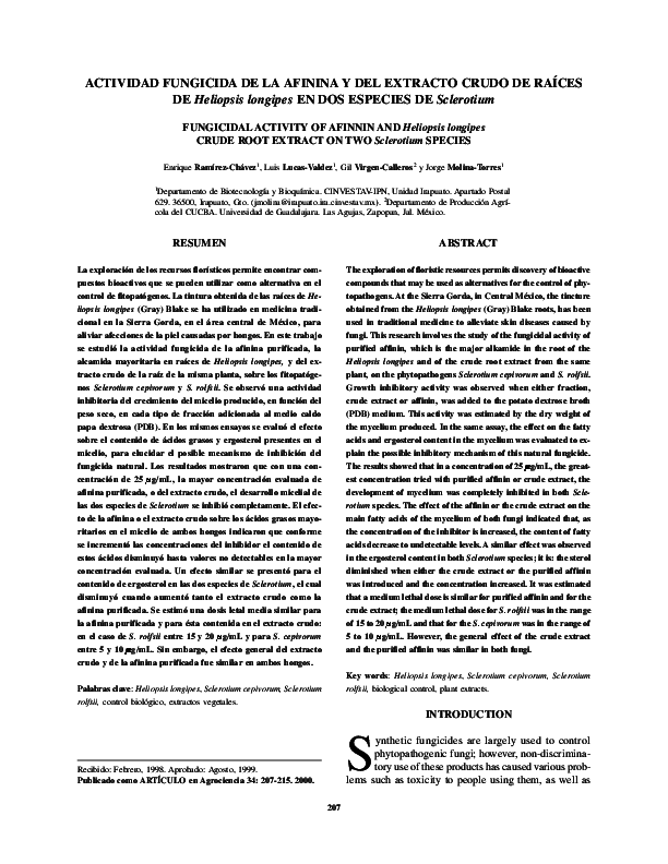 Heliopsis Longipes Pdf
