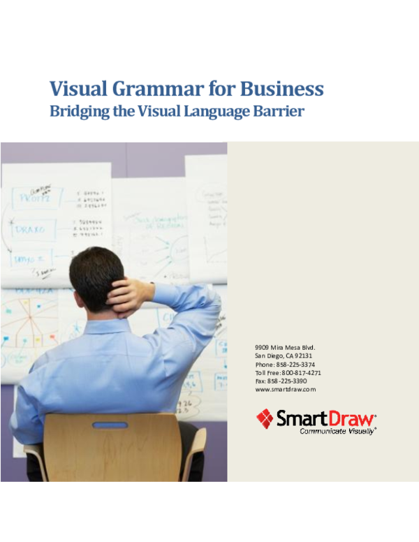 (PDF) Visual Grammar for Business Bridging the Visual Language Barrier