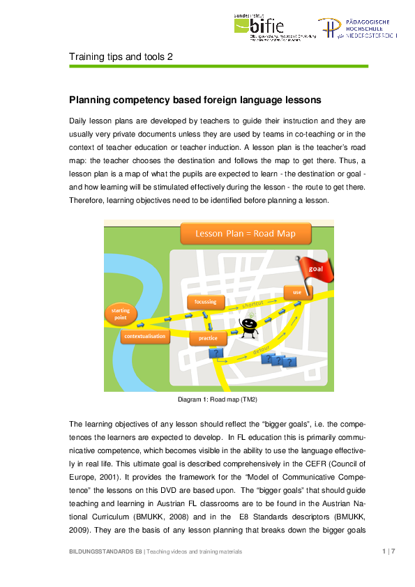 (PDF) Planning competency based foreign language eduaction