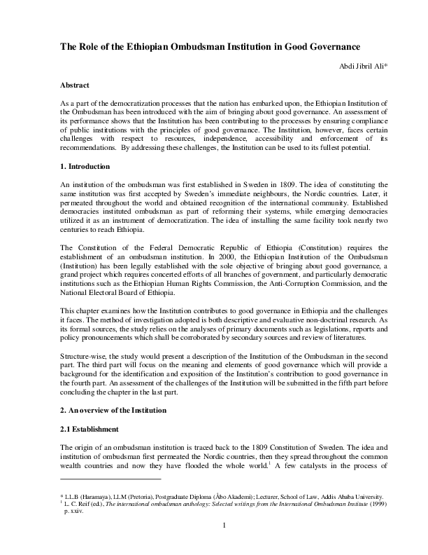 Good governance case study pdf image