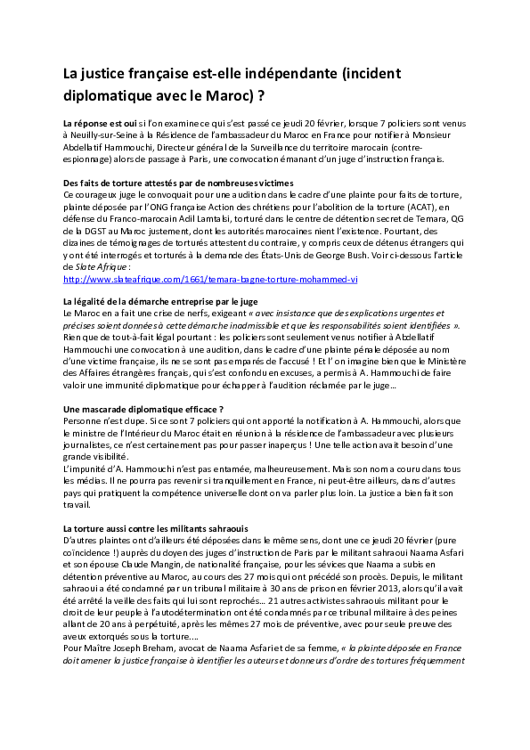 La Justice Est Elle Independante En France www.academia.edu