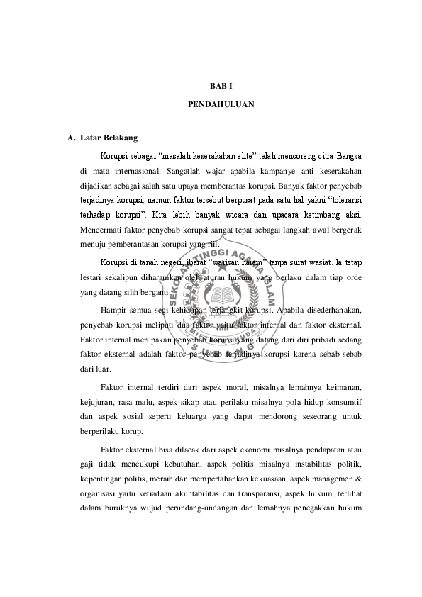 Pdf Bab I Pendahuluan A Latar Belakang Ezra Sulthony Academia Edu