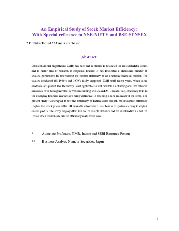 market research paper