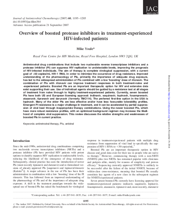 Protease inhibitor thesis 08 picture