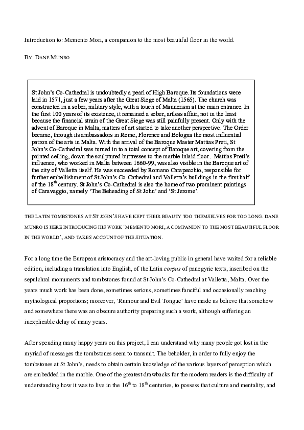 Memento essay 06 image