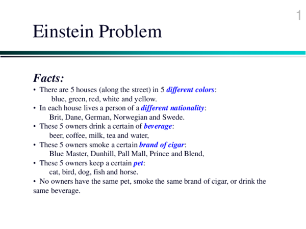 (PPT) Einstein Problem