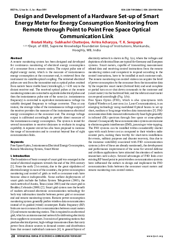 (PDF) Design and Development of a Hardware Set-up of Smart Energy Meter ...