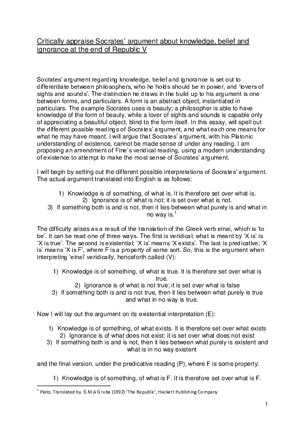 What is the importance of socrates philosophy picture