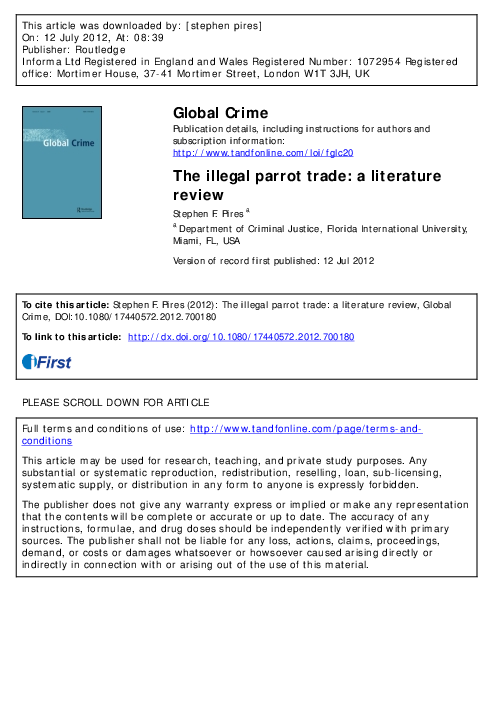 Wildlife crime cases image
