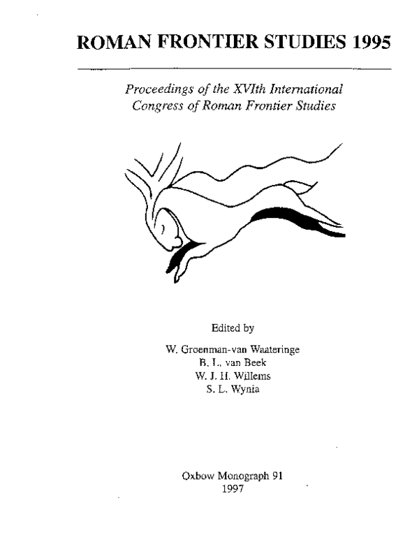 (PDF) Roman Frontier Concepts in the Spanish Interior: Configuration ...