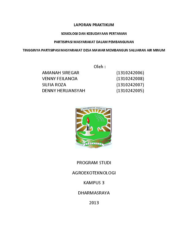 Partisipasi Warga dalam Lokakarya Audit Sosial