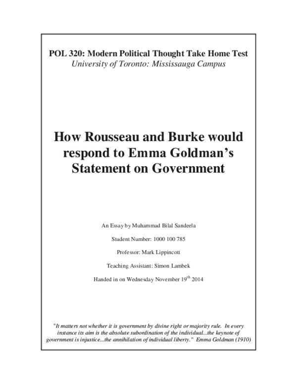 Rousseau thesis statements 05 picture