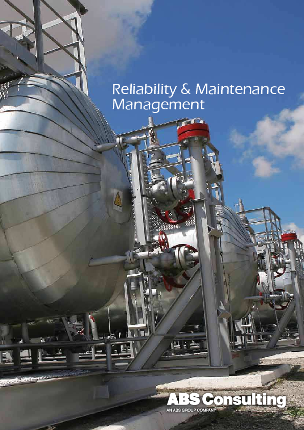 (PDF) Reliability & Maintenance Management