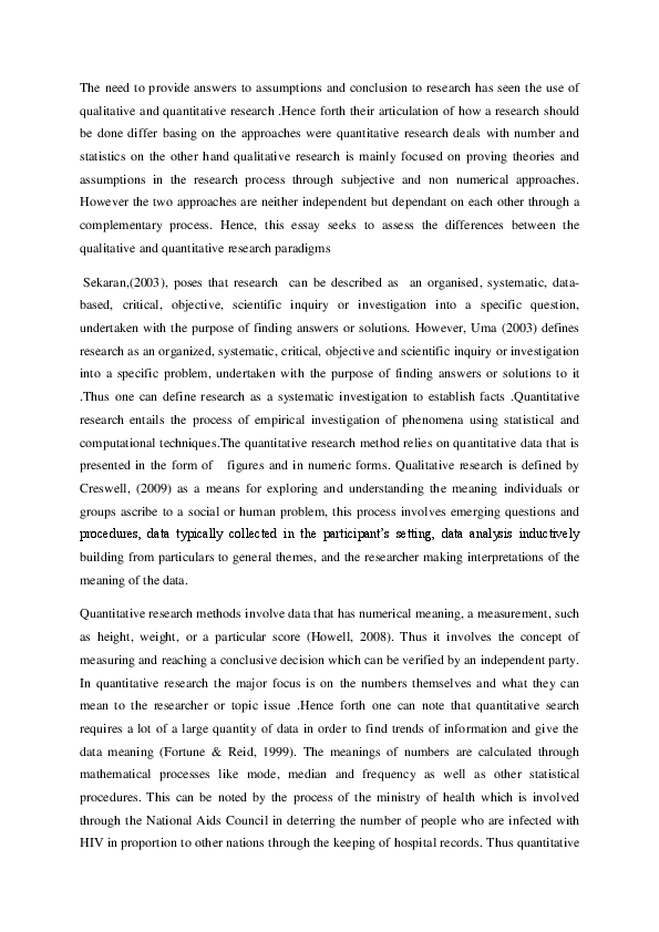 Example of conclusion and recommendation in research image