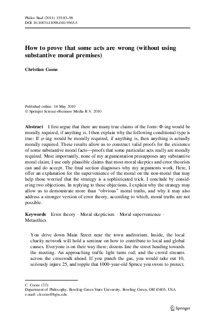 Philosophical arguments examples picture