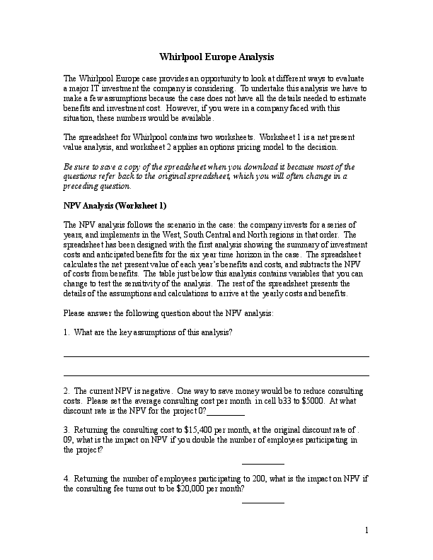 Whirlpool essay image