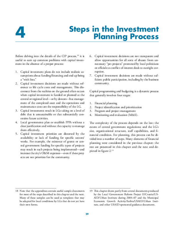 (PDF) Steps in the Investment process
