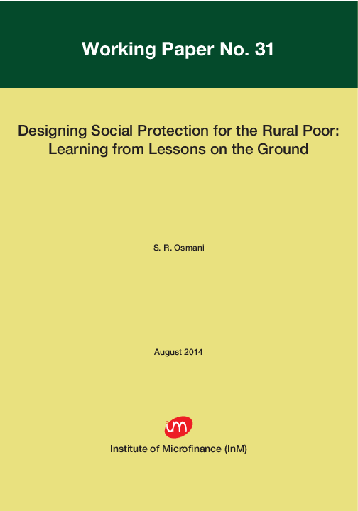 (PDF) Designing Social Protection for the Rural Poor: Learning from ...