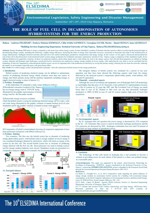 (PDF) THE ROLE OF FUEL CELL IN DECARBONISATION OF AUTONOMOUS HYBRID