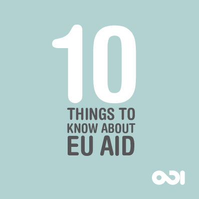 (PDF) 10 things to know about EU aid - Infographic
