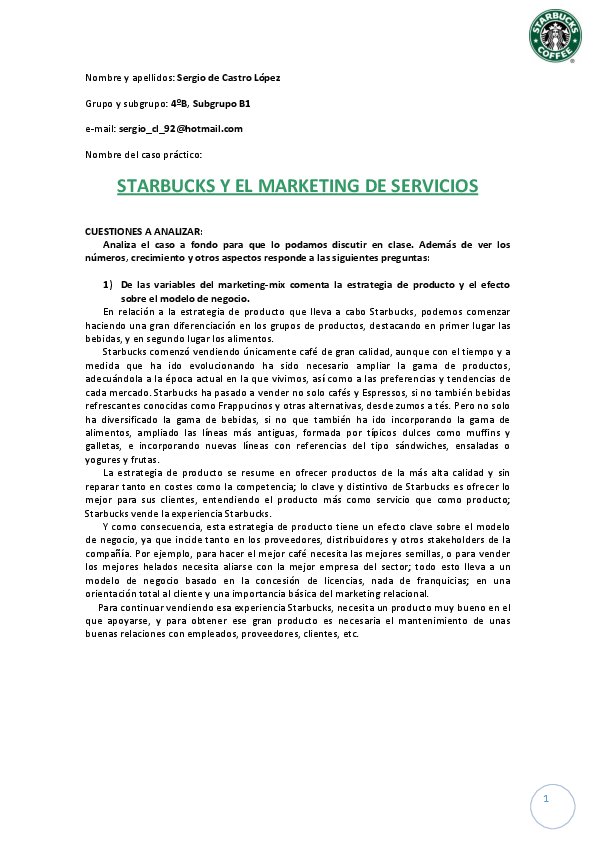 Case 1.1 starbucks and tea sales image