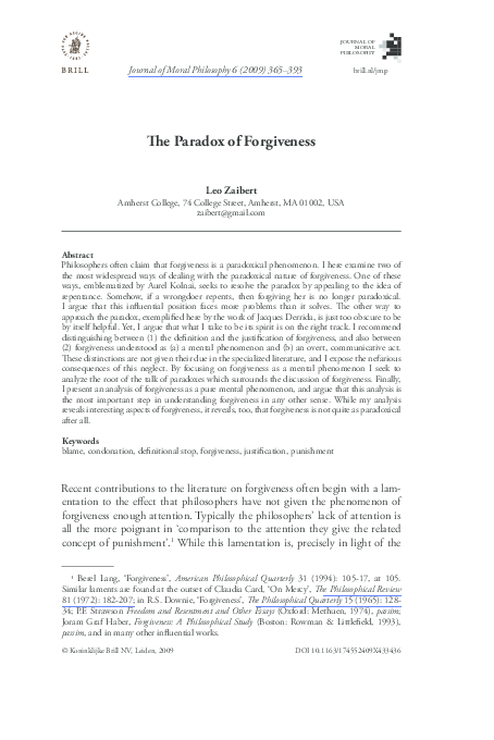 Doctrine of forgiveness picture