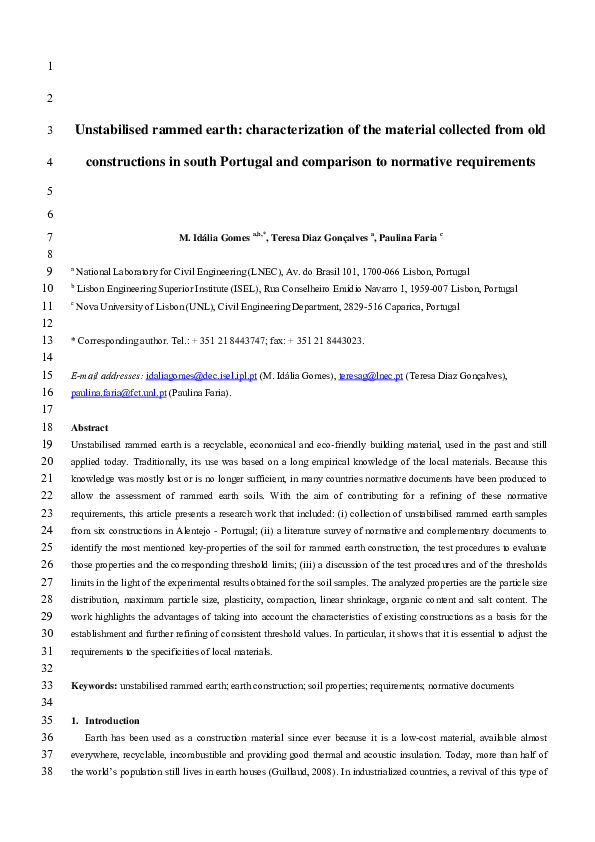 Rammed earth concrete image