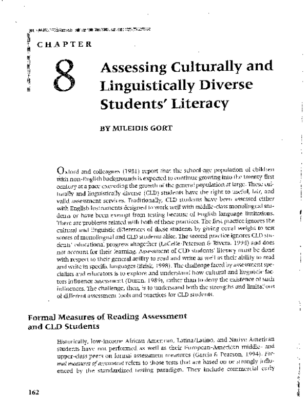 (PDF) You Never Asked Me To Read Useful Assessment of Reading and