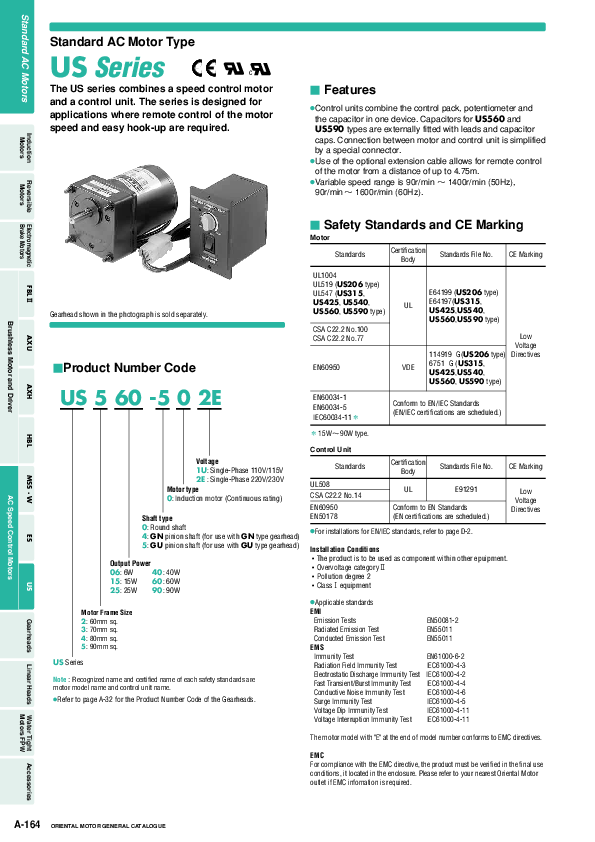 Item US540002E2, AC Motor Speed Control System On Oriental, 43 OFF